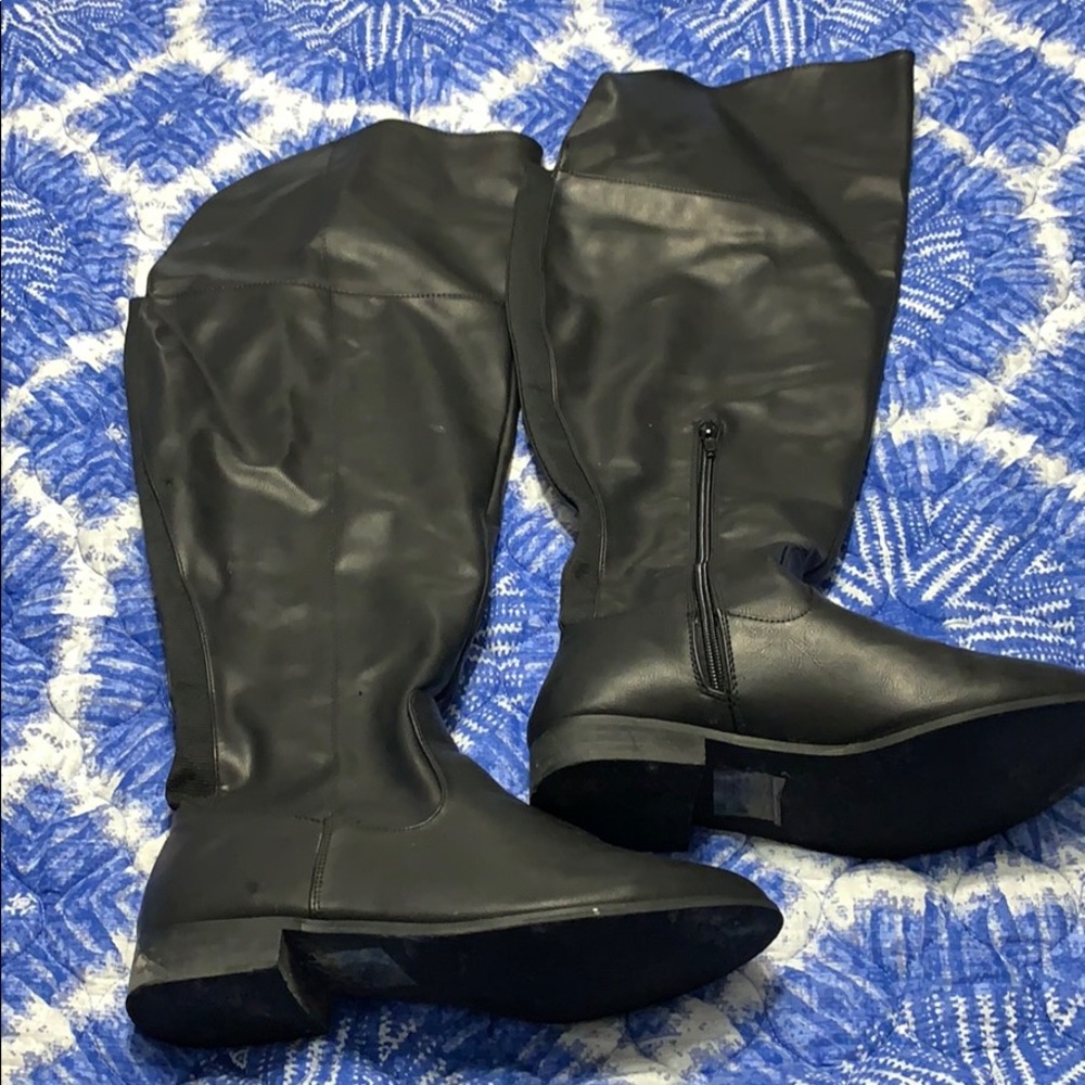 Ashley Stewart over the knee boots